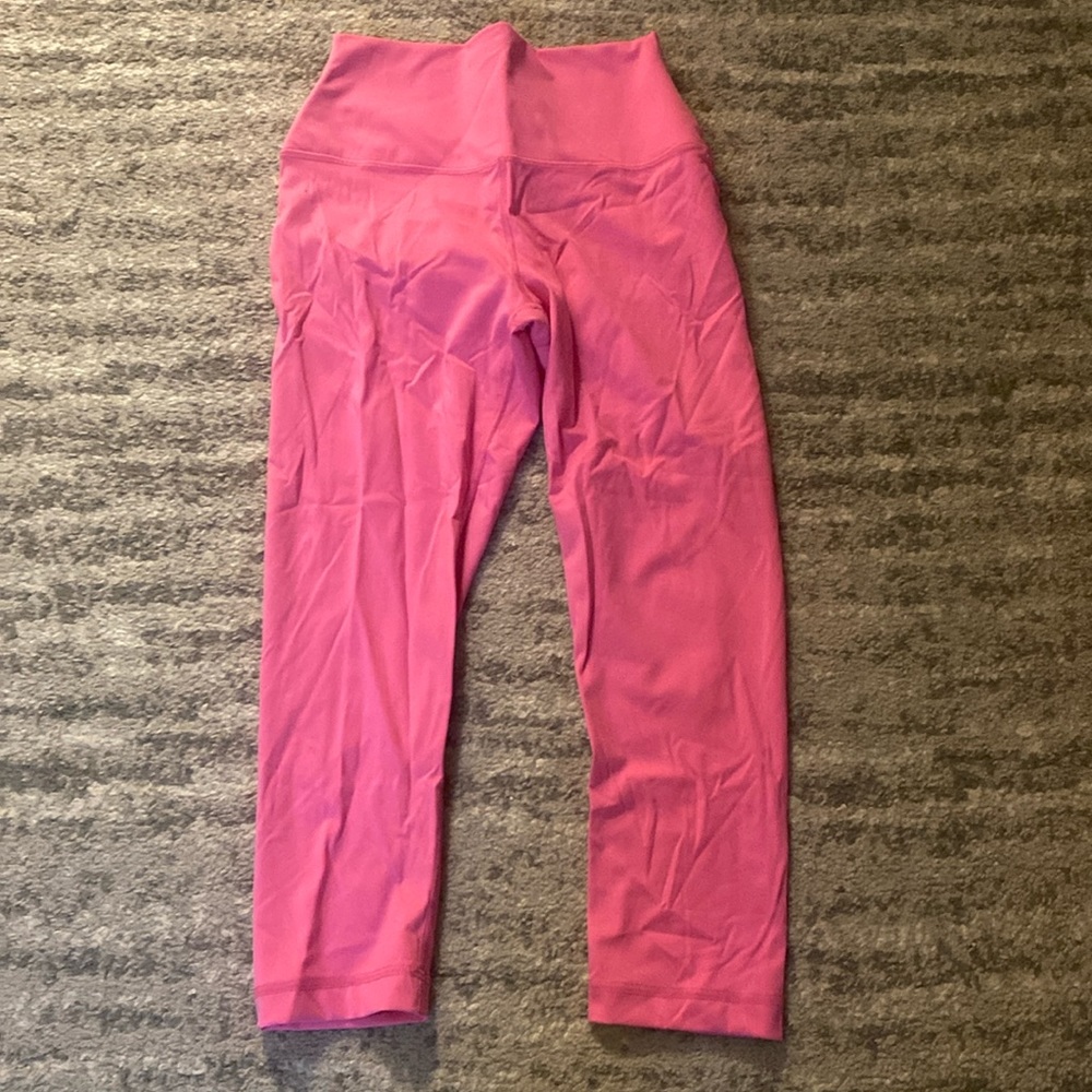Bright pink Yogalicious leggings, size medium